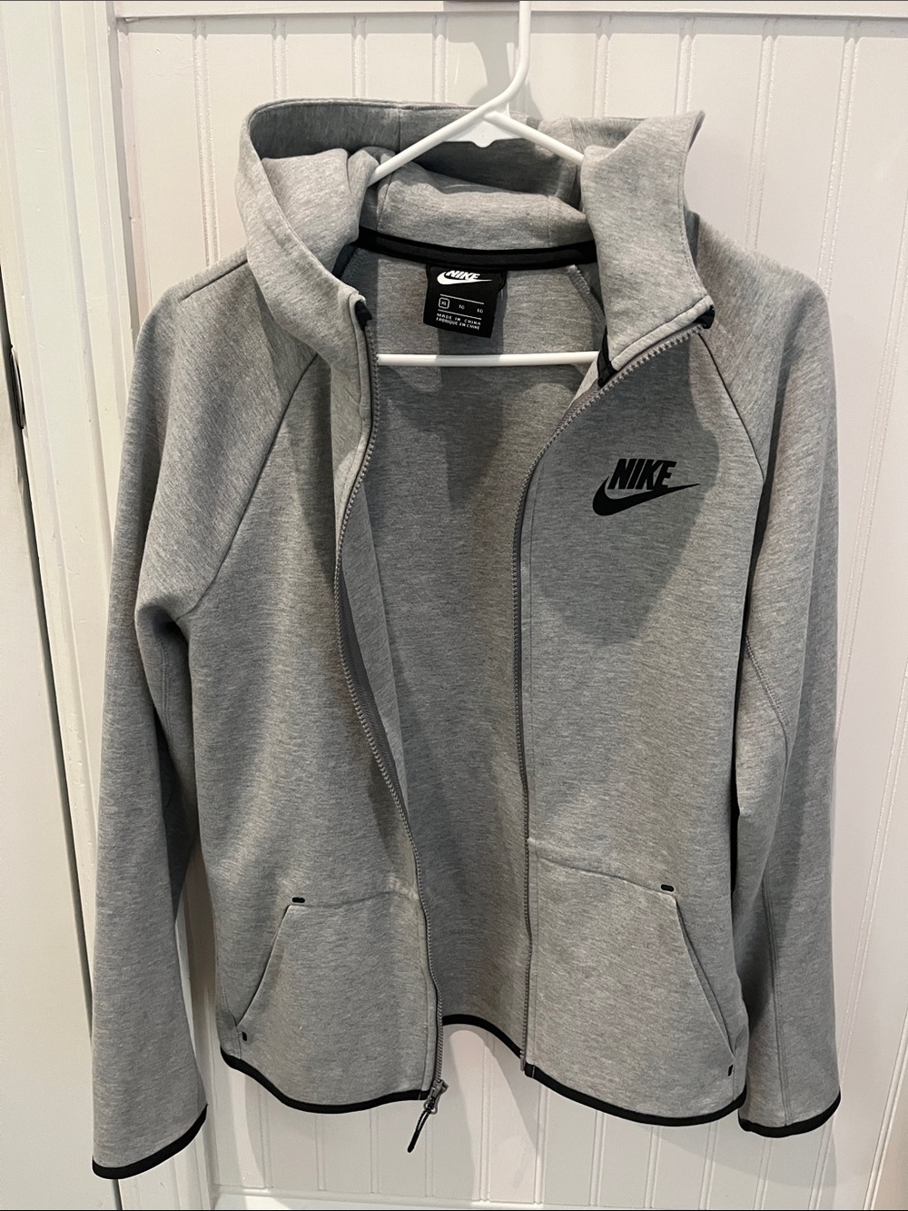Nike Grey Full-Zip Hoodie Jacket